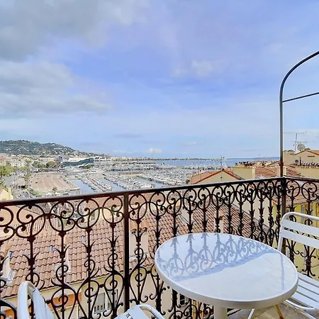 Immogroom - Sea View On The Port - Next To The Beaches - Ac - Wifi Appartement Cannes